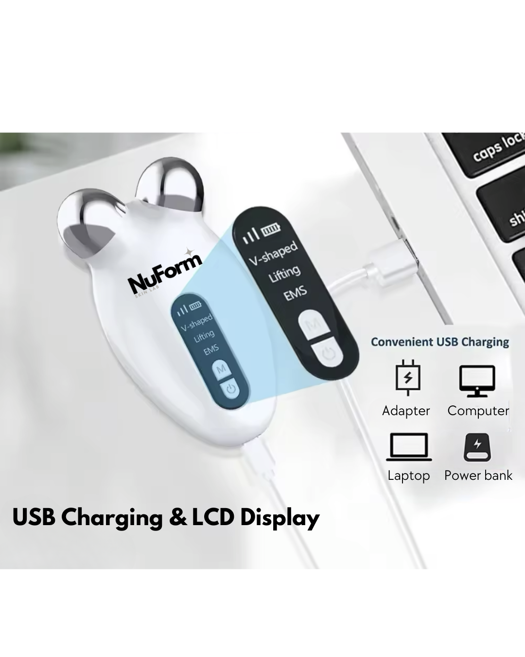 Micro-Current Facial Toning Device