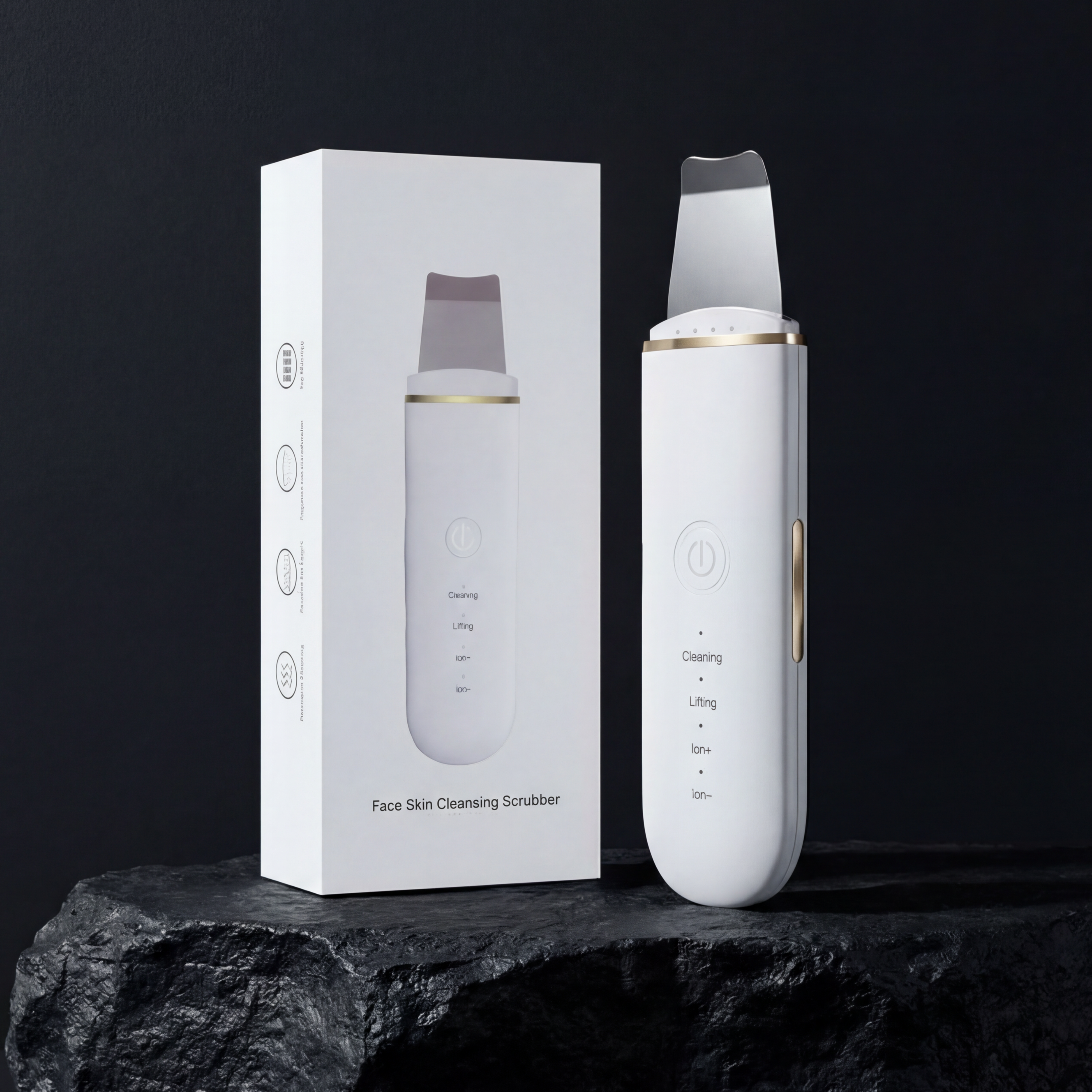 Ultrasonic Facial Skin Scrubber